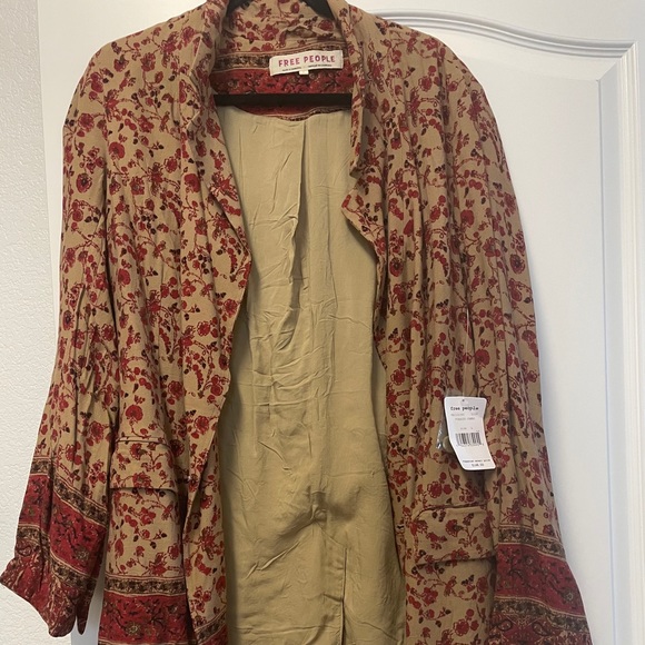 FREE PEOPLE Bellflower Blazer - Picture 4 of 6